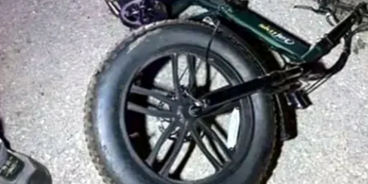 Otomobilin çarptığı bisikletli genç yaşamını yitirdi