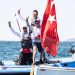 Bodrumlu yelkenci Cengiz Eren Güvenç Avrupa şampiyonu oldu