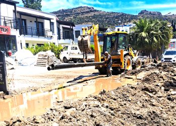 MUSKİ Gündoğan’da Sorunlu İçme Suyu Hattını Yeniliyor