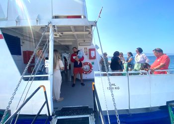 Feribot bozuldu Bodrum’dan Leros seferi kabus oldu, 100 yolcu geri döndü