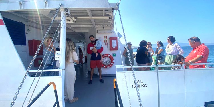 Feribot bozuldu Bodrum’dan Leros seferi kabus oldu, 100 yolcu geri döndü