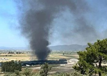 Milas’ta Balık Üretim Tesisi’nde yangın paniği