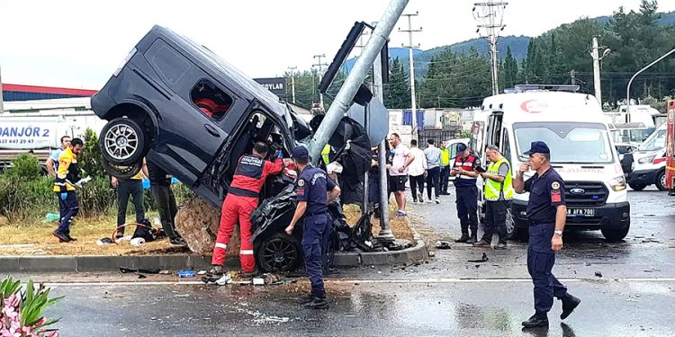 Muğla’da 10 günde 323 kaza meydana geldi: 2 ölü, 216 yaralı