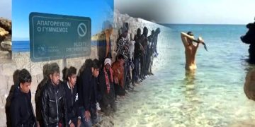 Ege’deki dünyaca ünlü çıplaklar adasında göçmen şoku