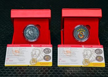 Darphane’den Galatasaray’ın 25. şampiyonluğu için hatıra parası