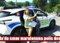 Muğla’da sınav maratonuna polis desteği