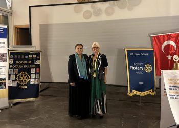 Bodrum Rotary Kulübü’nde Görev Değişimi