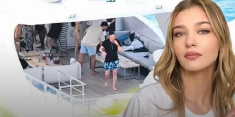 Ünlü oyuncu Melisa Döngel’den tekne tatili açıklaması