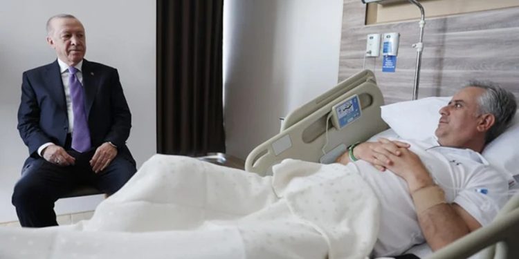 Deniz kazası geçiren AKP’li Yalçın’dan ilk fotoğraf