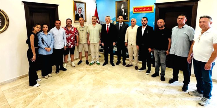 AK Partiden Yeni Kaymakama İlk Ziyaret