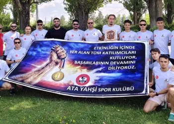 Yaşamını yitiren Milli Sporcu oğlunun adına kurduğu kulüp ile Türkiye 3. oldu