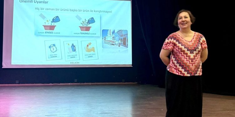 Bodrum Belediye A.Ş. Personeline Kimyasal Kullanım Eğitimi