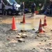 Bodrum’da kanalizasyon hatları ve su isale hatları patladı