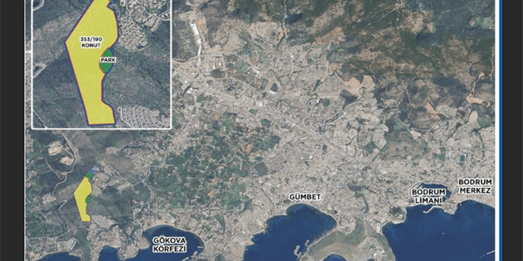 Bodrum Ortakent’te 215 bin m²’lik dev alan ihaleye çıkıyor