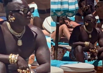 Jet sosyetenin tatil cennetinde 1,5 kilo altınla dolaştı: Ortalığı birbirine kattı