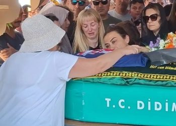 Derin’in arkasından gözyaşları sel oldu aktı