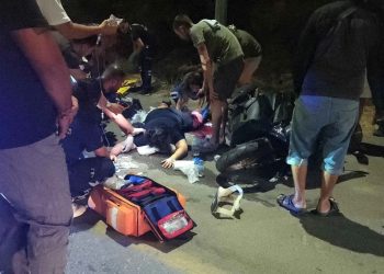 Motosiklet ile Araba Çarpıştı Ortalık Savaş Alanına Döndü