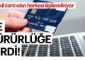 Resmi Gazete’de yayımlandı: Kredi kartı kullanan herkesi ilgilendiriyor