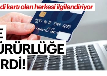 Resmi Gazete’de yayımlandı: Kredi kartı kullanan herkesi ilgilendiriyor
