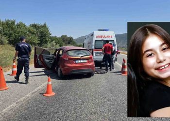 Karşı şeride geçen otomobil Derin’in ölümüne neden oldu