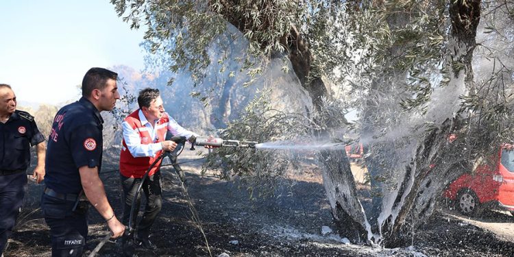 Muğla İtfaiyesinden Artan Sıcaklar Sonrası Yangın Uyarısı