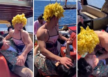 Marmaris’ten mide bulandıran görüntüler