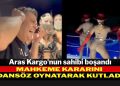 Aras Kargo’nun sahibi boşandı, mahkeme kararını dansöz oynatarak kutladı