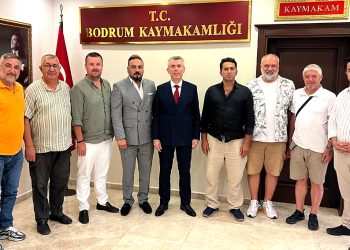 Bodrum Gazeteciler Cemiyeti’nden Kaymakam Sırmalı’ya Ziyaret