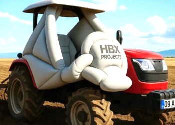 Traktör devrilmelerinde ölümleri azaltmak için, “hayat üçgeni” projesi