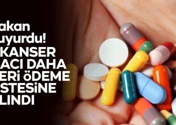 5 Kanser ilacı daha geri ödeme listesine alındı