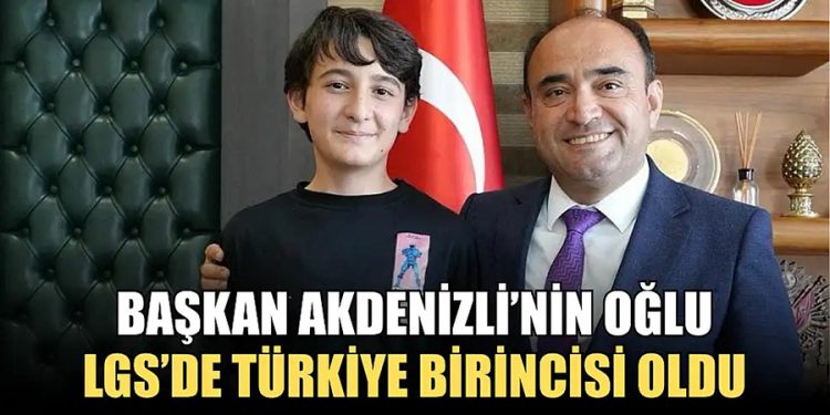 Seydikemer Belediye Başkanı Akdenizli’nin Oğlu, LGS Türkiye Birincisi Oldu