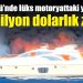 Lüks motoryattaki yangında 1,5 milyon dolarlık zarar