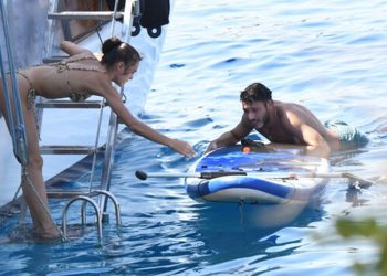 Hafsanur Sancaktutan ile Kubilay Aka, tatilde