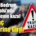 Bodrum’da Kamyonet ve Otomobil Çarpıştı: 4 Yaralı