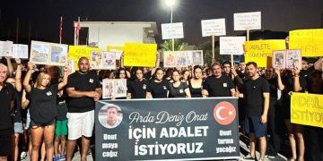 Marmaris’te teknedeki kavgada ölen Arda Deniz Onat için yürüyüş yapıldı