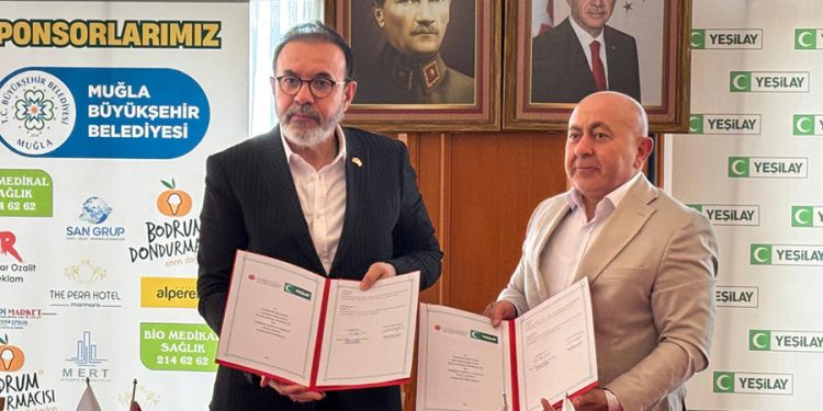 İletişim Başkanlığı Muğla Bölge Müdürlüğü ile Yeşilay Muğla Şubesi arasında Bağımlılıkla Mücadele Protokolü imzalandı