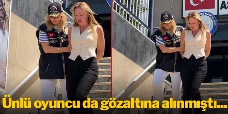 Ünlü oyuncu Meral Kaplan gözaltına alınmıştı