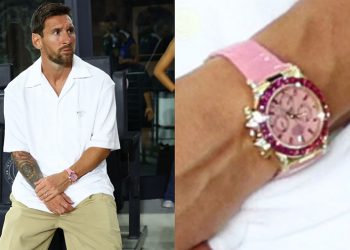 Messi’nin saati servet değerinde çıktı!
