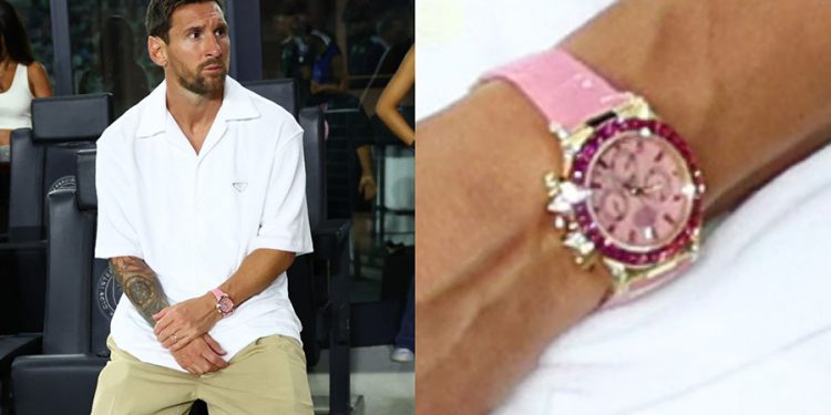 Messi’nin saati servet değerinde çıktı!