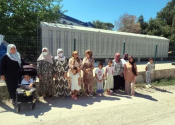 Yakaköy- Türkmen Mahallesi’ nde şok görüntüler