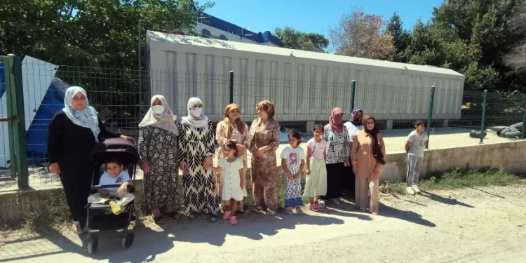 Yakaköy- Türkmen Mahallesi’ nde şok görüntüler