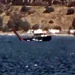 Yangın söndürme helikopteri denize acil iniş yaptı
