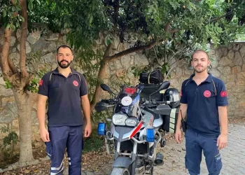 Bodrum ve Marmaris’te hizmete girdi: Motosiklet ambulanslar iş başında