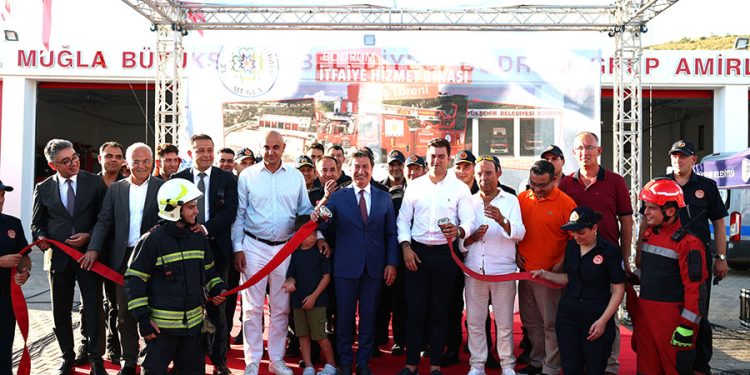 Bodrum’da Yeni İtfaiye Hizmet Binası Törenle Açıldı