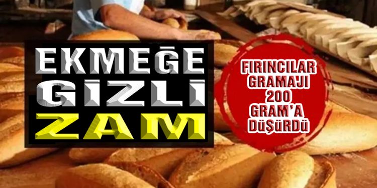 Ekmeğe “Gizli Zam” Gramaj Düştü, Fiyat Aynı
