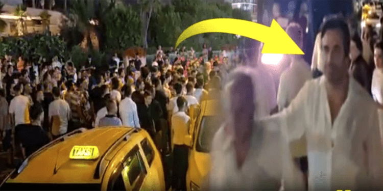 BODRUM KARIŞTI, ÜNLÜ ŞARKICI YANGINDAN KAÇARKEN KAVGANIN ORTASINDA KALDI