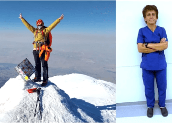 Bodrumlu hastabakıcı “Gözünü Ağrı’dan sonra Everest’in zirvesine dikti”