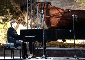 Singapurlu Piyanist Congyu Wang Bodrum’da çaldı