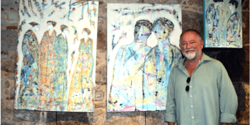 Bodrum’da zamanın ruhuna uygun sergi “Yüzler ve Yüzsüzler”