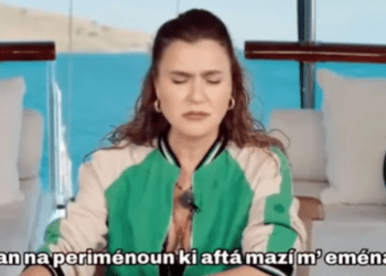 Şevval Sam’ın Yunanca söylediği şarkının yankısı komşuda büyük oldu